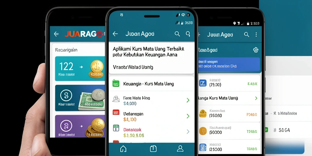 Tampilan antarmuka pengguna JUARAGO yang intuitif dan informatif.