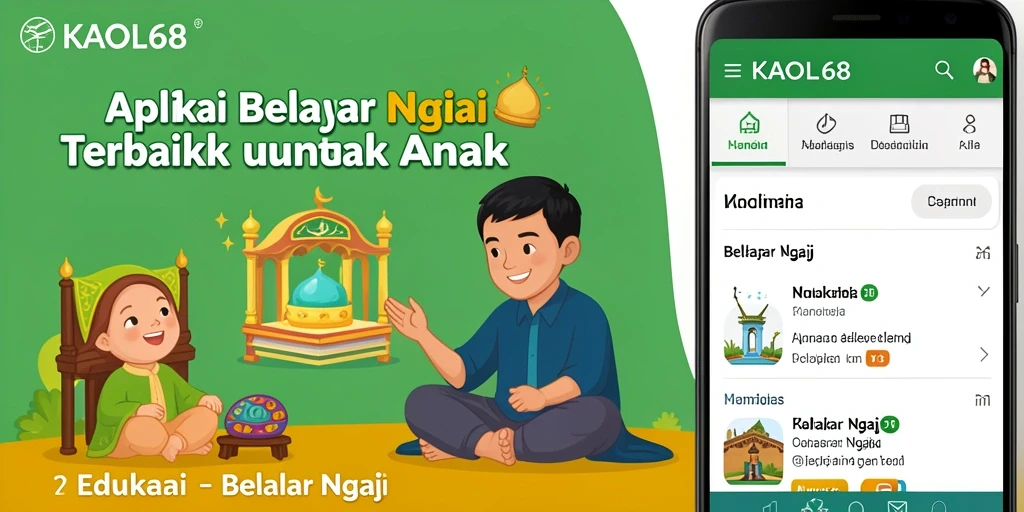 Tampilan antarmuka KAOL68 yang interaktif dan menarik