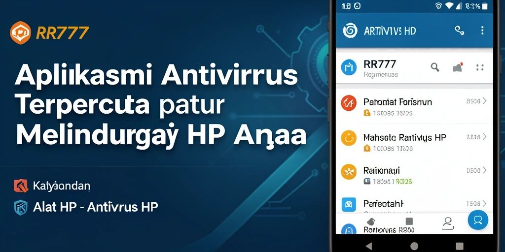 Antarmuka pengguna RR777 yang intuitif dan mudah digunakan.