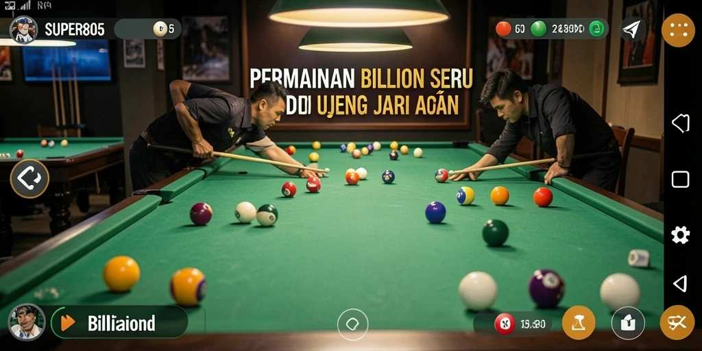 Tampilan antarmuka <strong>SUPER805</strong> yang menarik dan mudah digunakan.